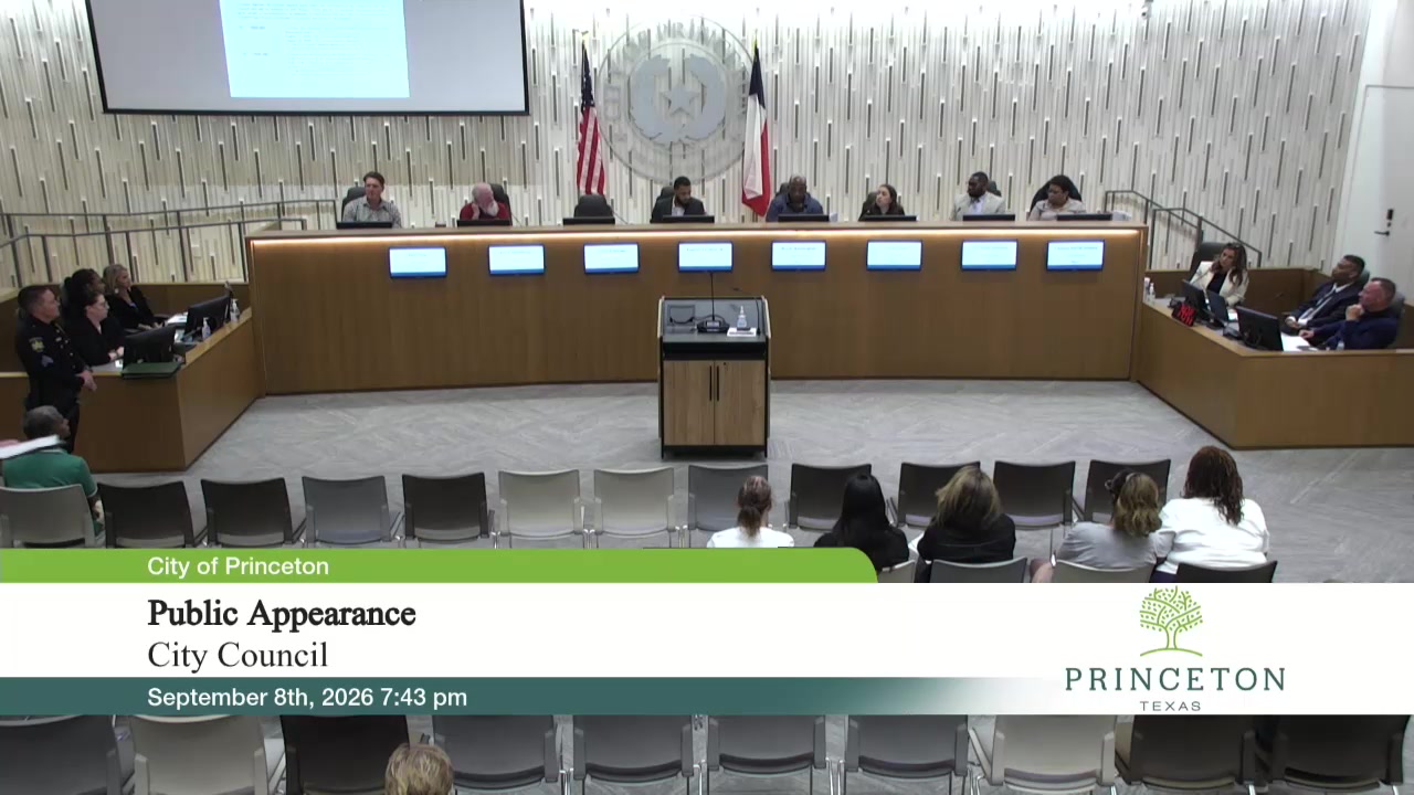 City Council meeting