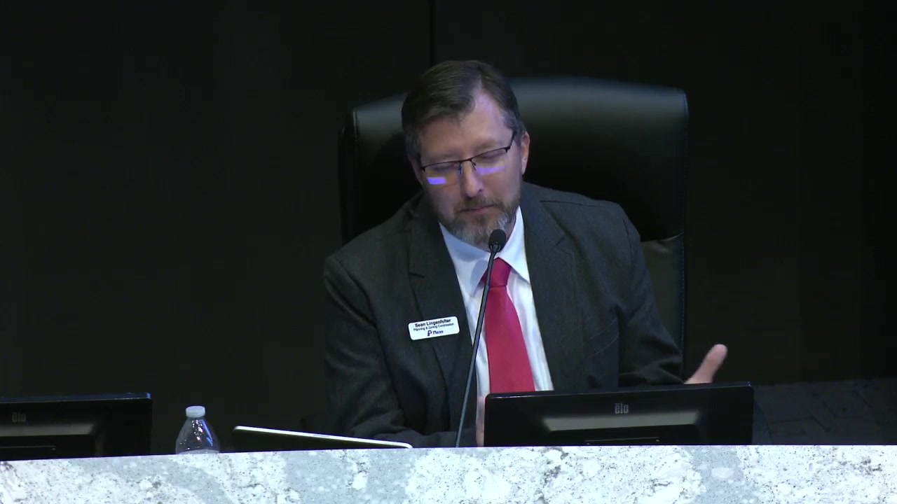 Planning and Zoning meeting