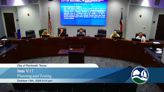 Planning & Zoning Commission meeting