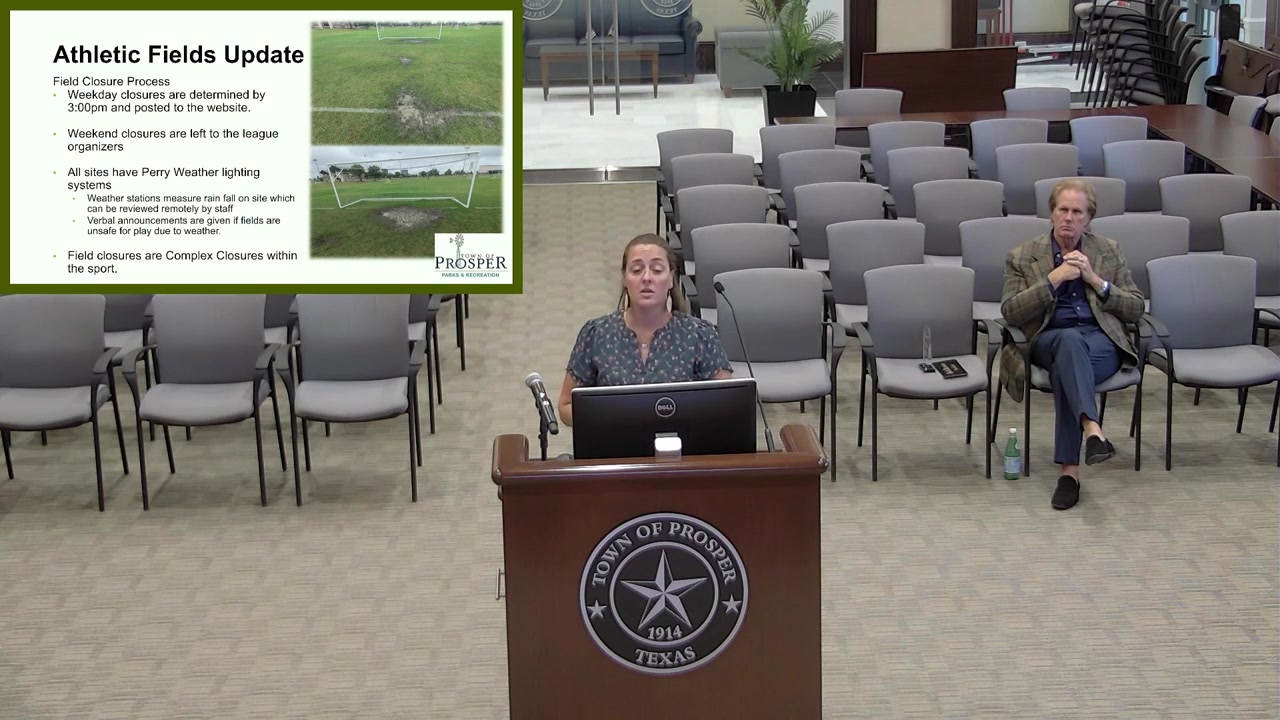 Parks and Recreation Board meeting